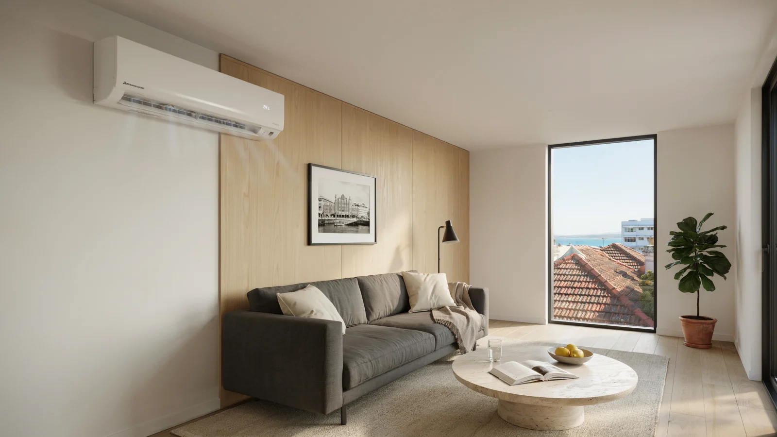 Heat pump installation in a modern Napier home