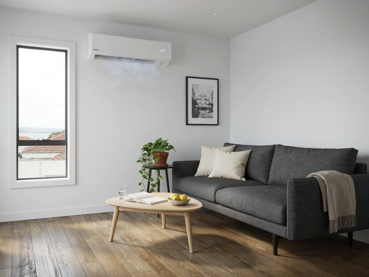 Air conditioning installation in a Napier home