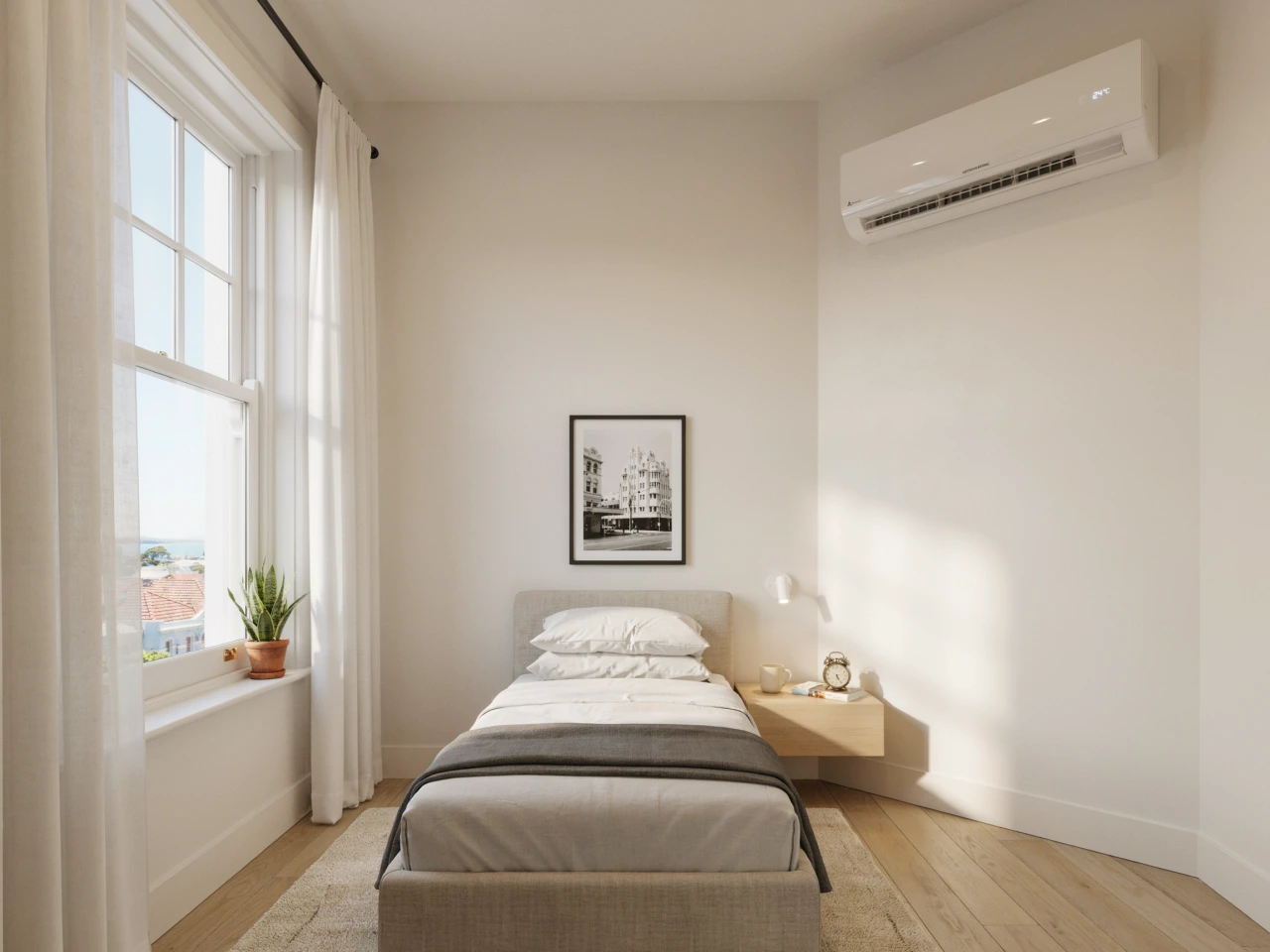 Heat pump quote consultation in a Napier home